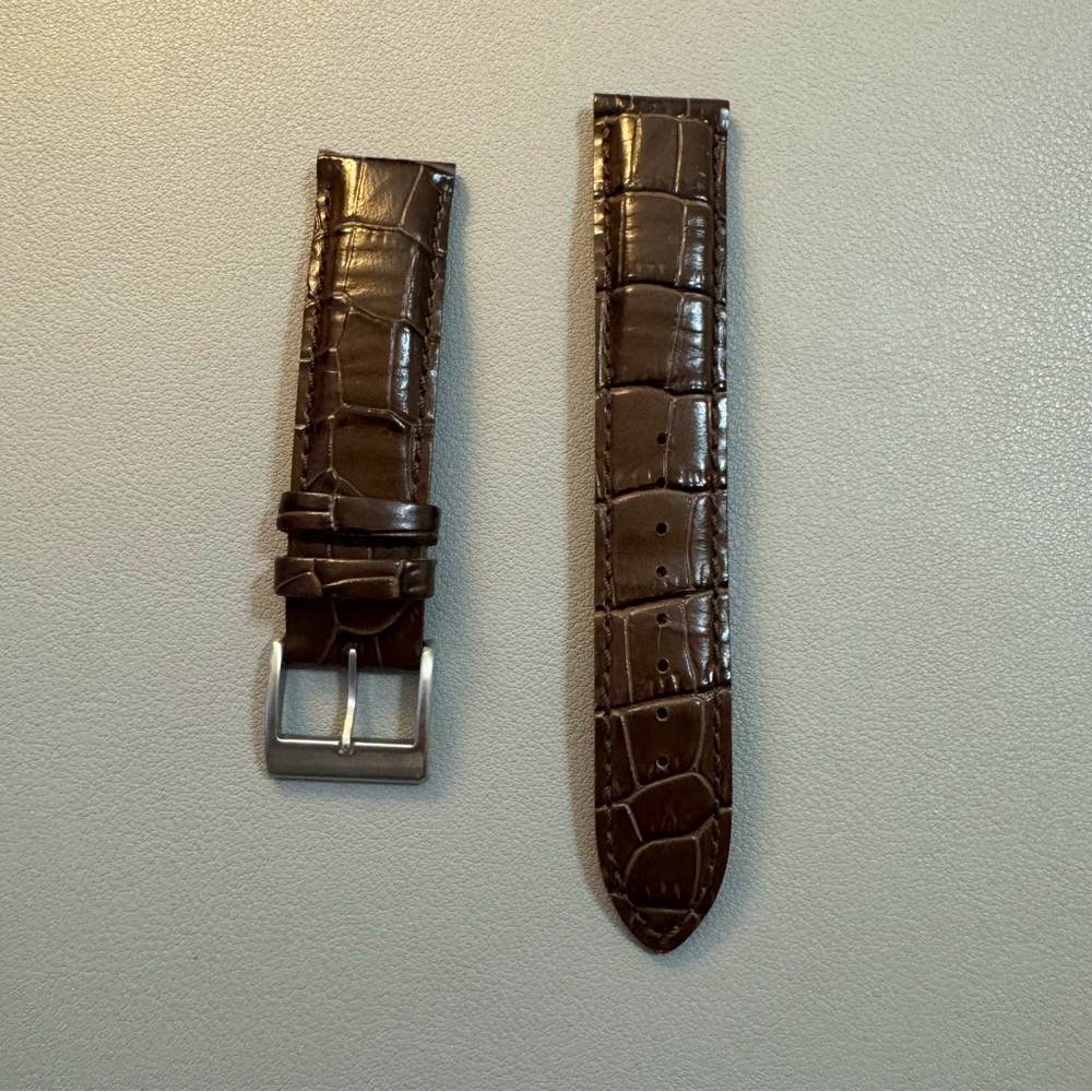 Seiko Sarb017 Alpinist crocodile watch strap